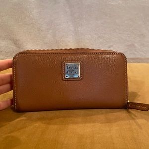 Dooney & Bourke Pebbled Leather Wallet